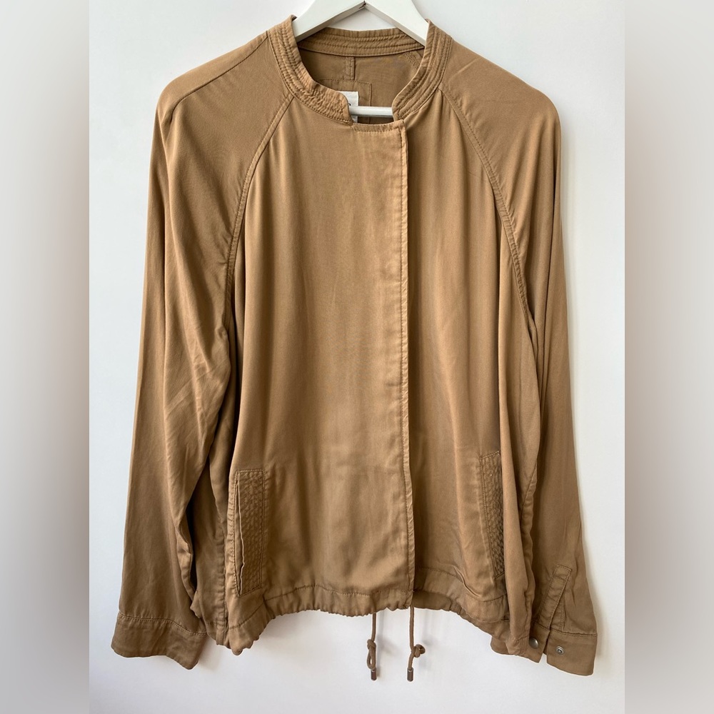 GAP - 100% Lyocell - Light Weight, Tan/Brown, Soft Drapey Jacket - XXL